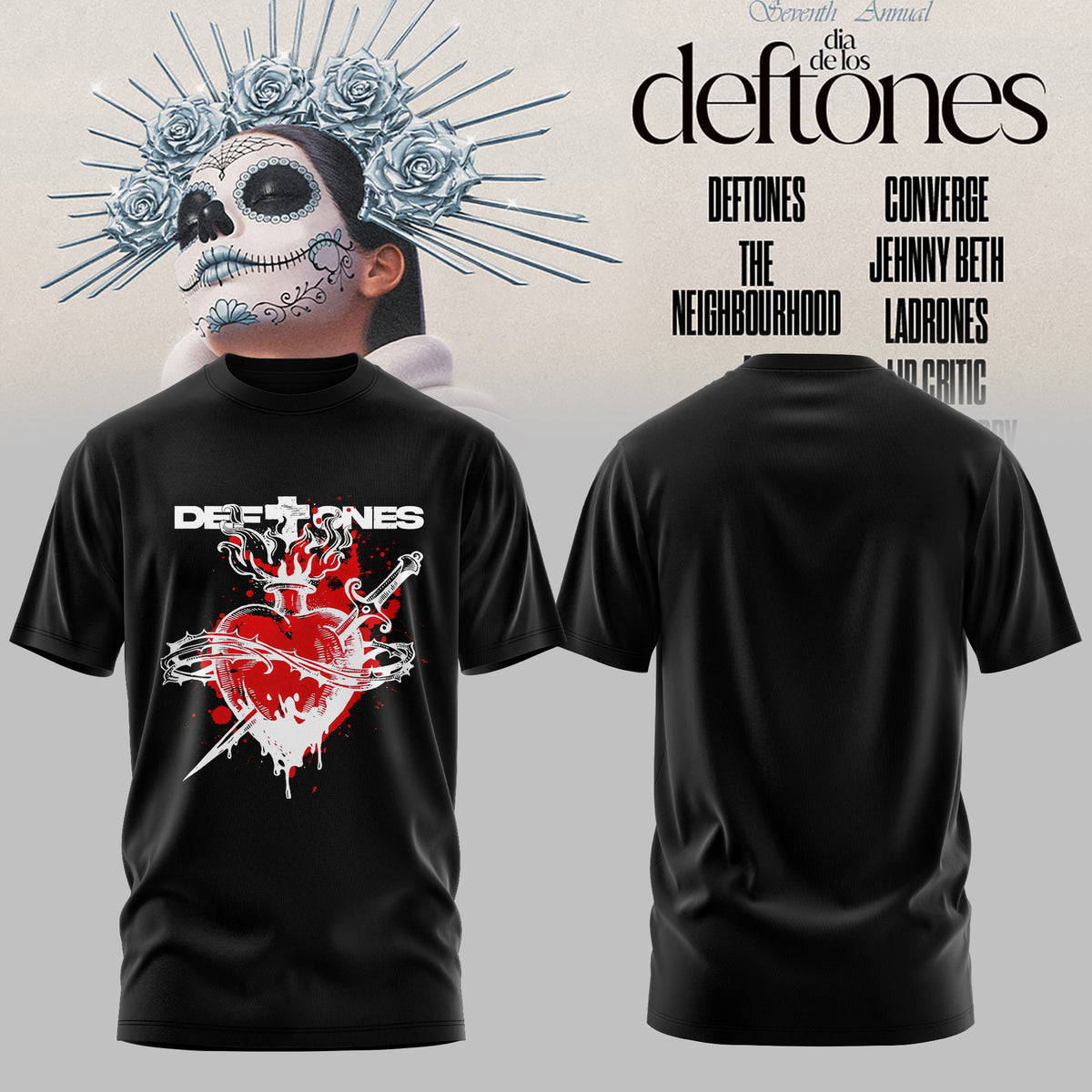 Dia De Los Deftones 2026 T-shirt