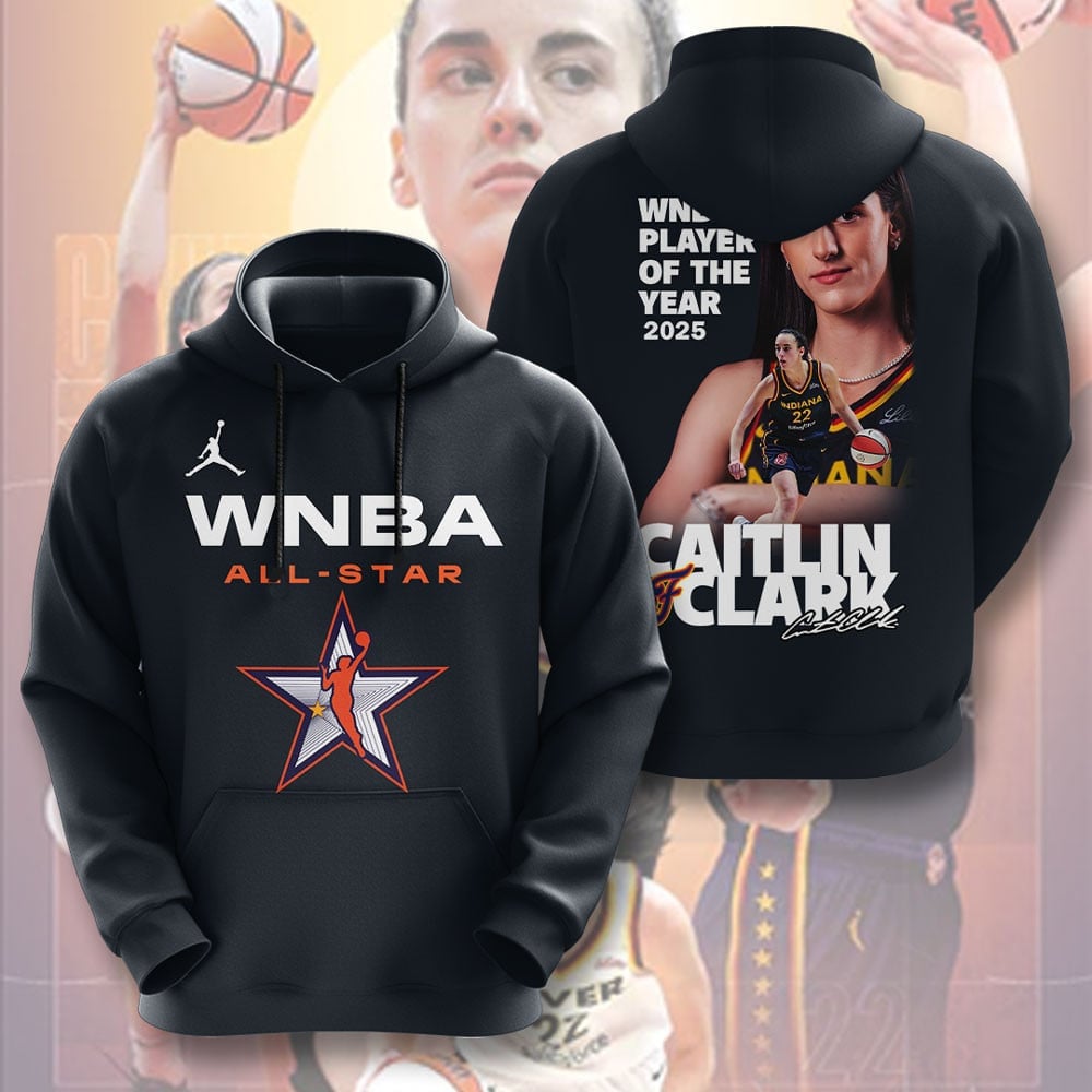 Caitlin Clark x Indiana Fever 3D Hoodie