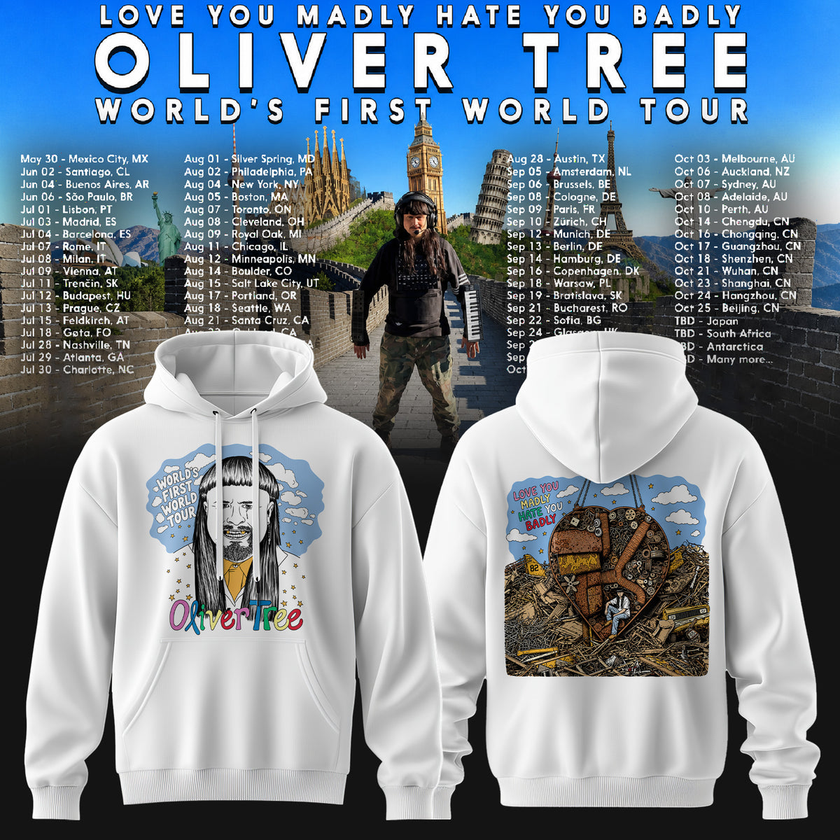 World Tour Chaos Hoodie