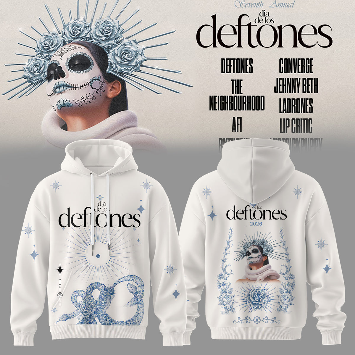 Dia De Los Deftones 2026 Hoodie