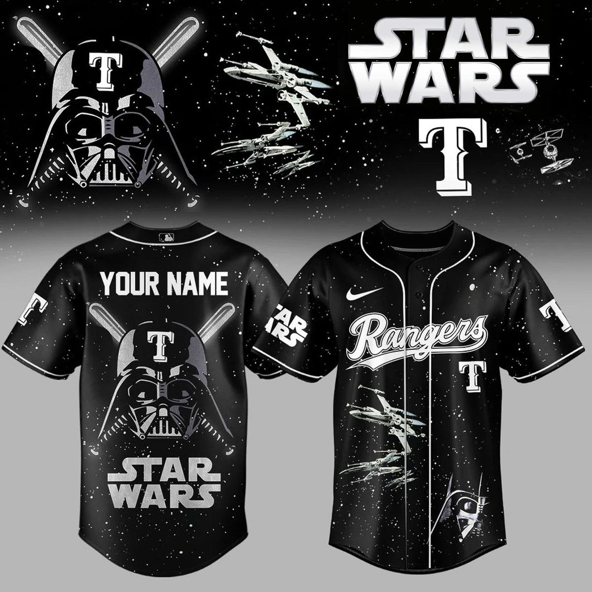 Baseball x Star Wars Special Edition Baseball Jersey
