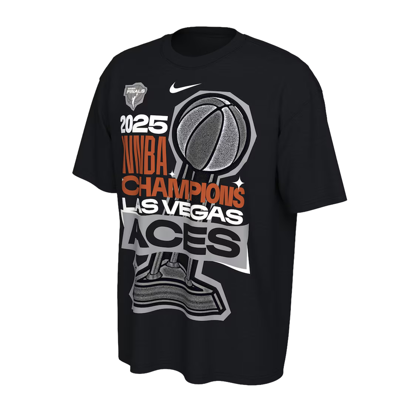 Exclusive Release T-Shirt Las Vegas Aces 2025 WNBA Finals Champions Black Ver2