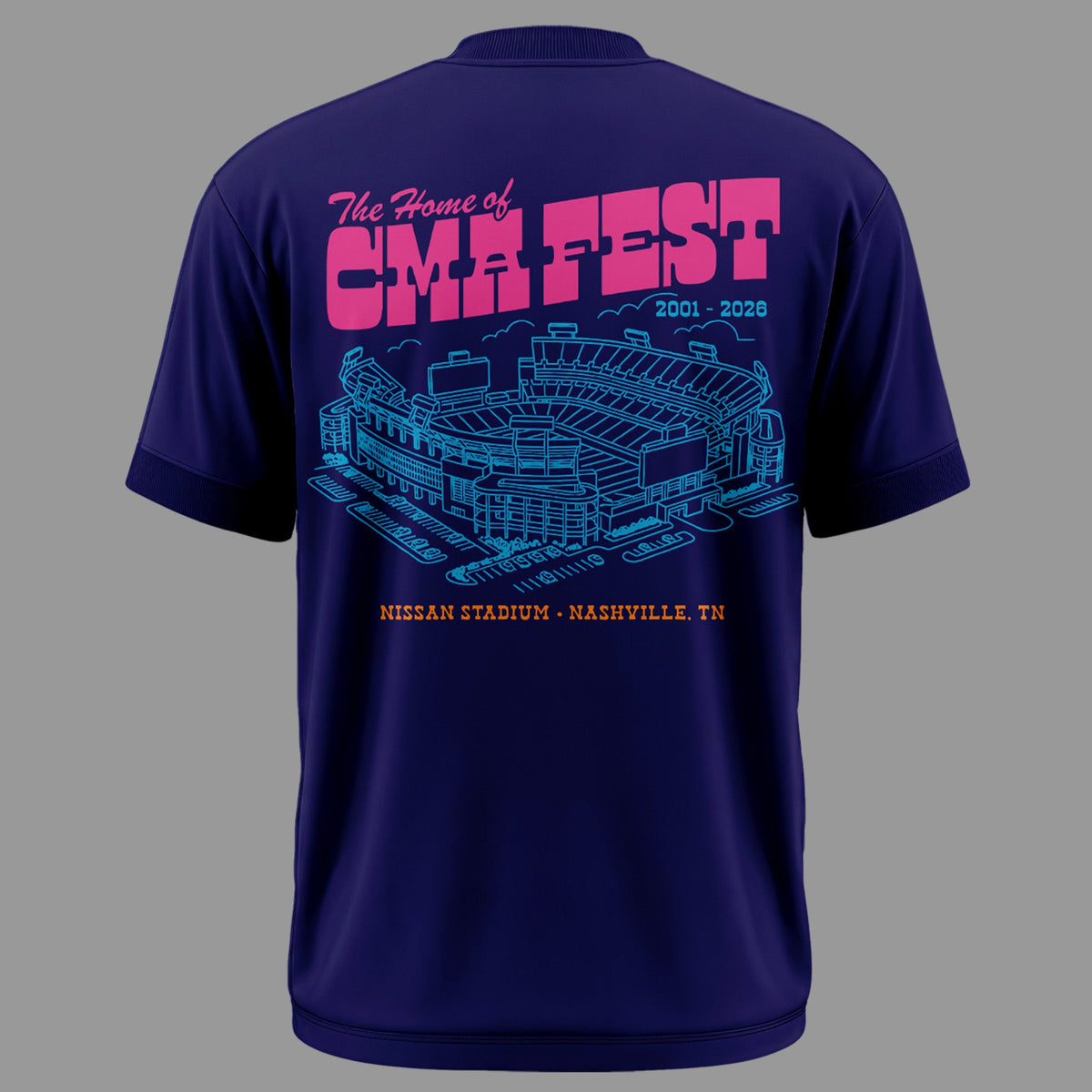 Limited Edition CMA FEST Nissan Stadium Tshirt 2026