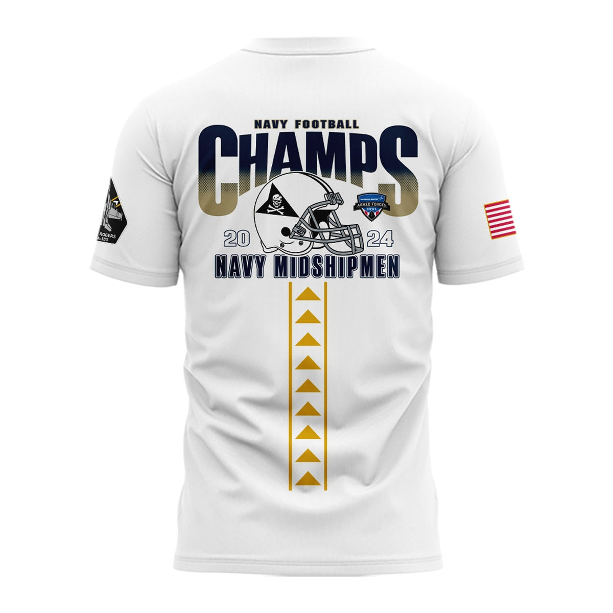 Special Armed Forces Bowl Hoodie Navy Midshipmen T-Shirt
