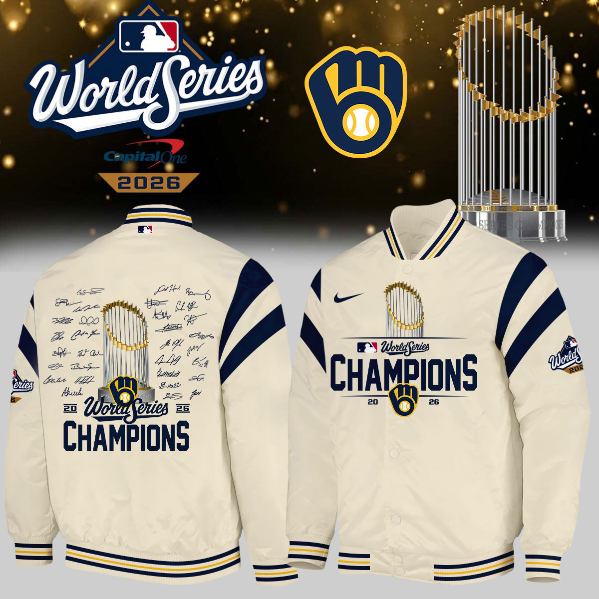 ,Milwaukee Brewers 2026 World Series Champions – Bomber