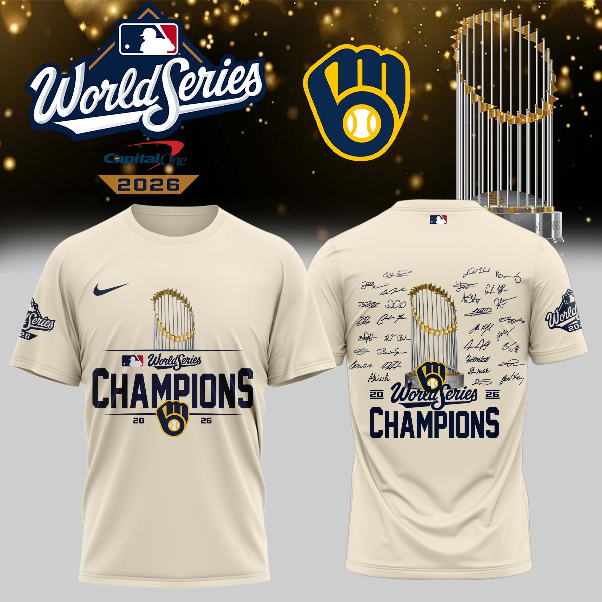 Milwaukee Brewers 2026 World Series Champions – Tshirt