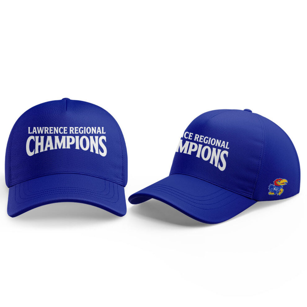 Kansas Baseball Lawrence Regional Champions 2026 Hoodie White