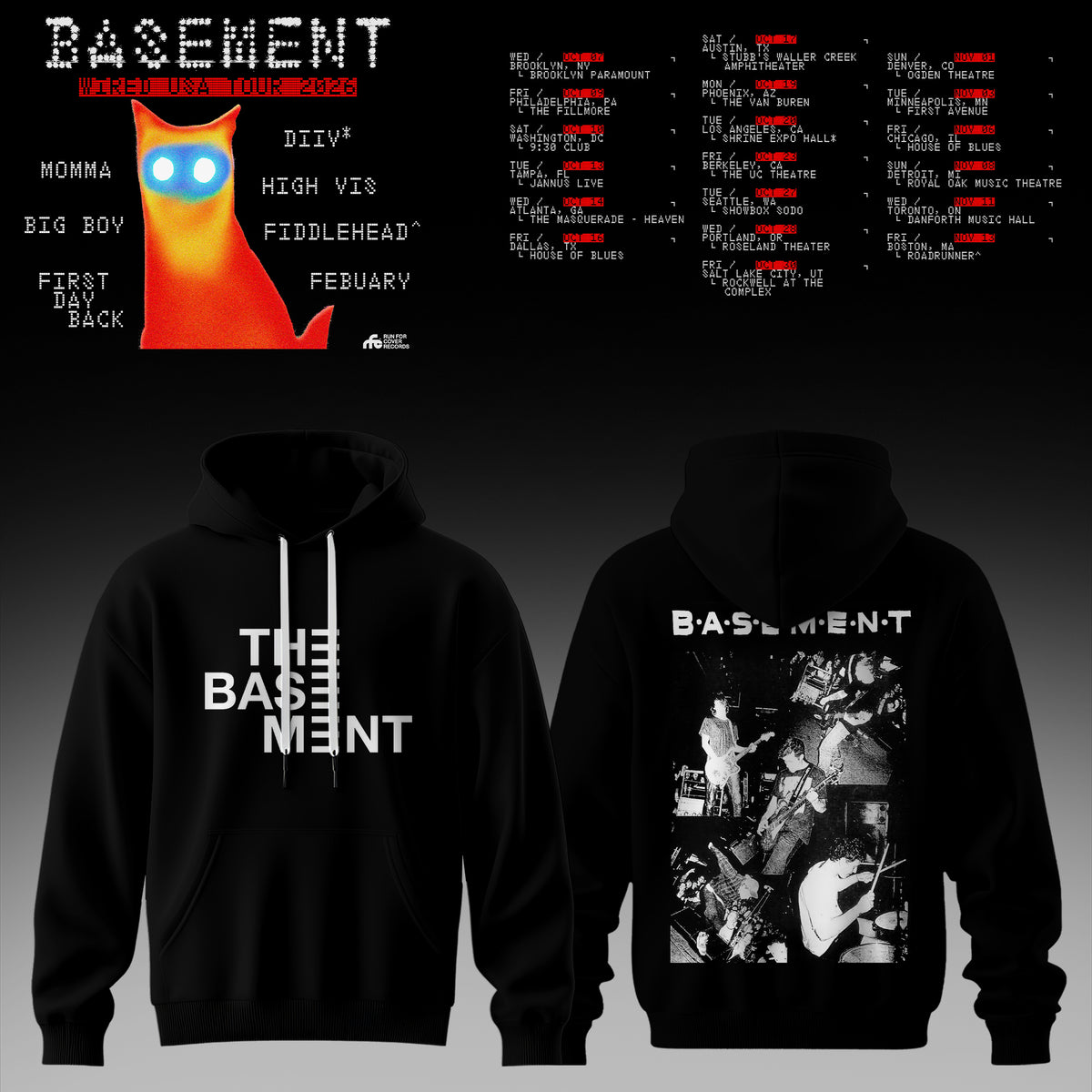 Basement – WIRED USA Tour 2026 Limited Hoodie