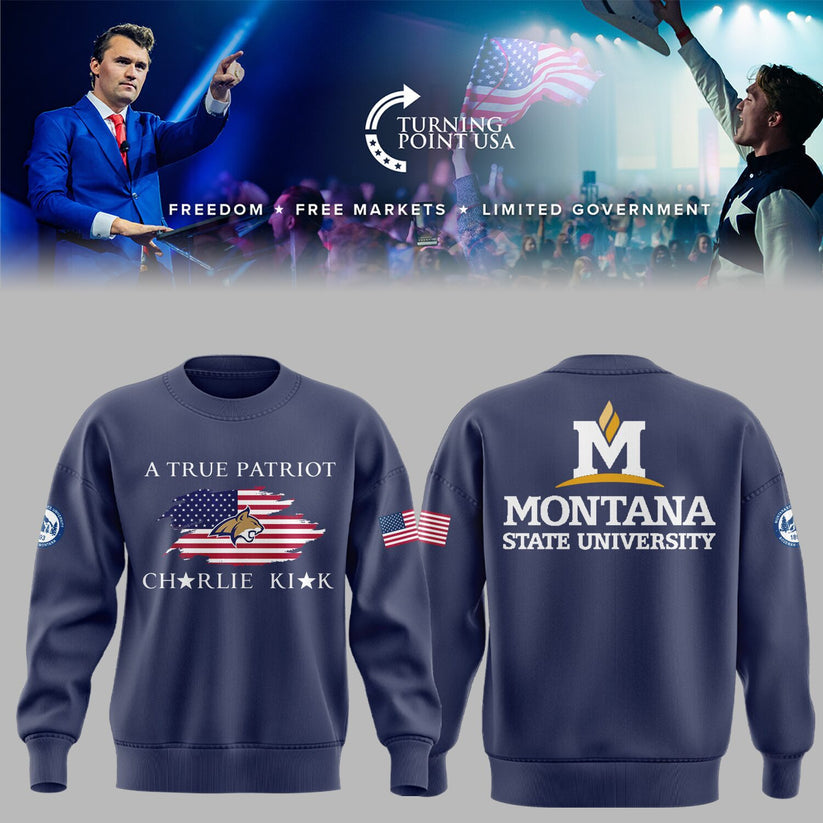 University Of Montana State x Turning Point USA 2025 Sweatshirt