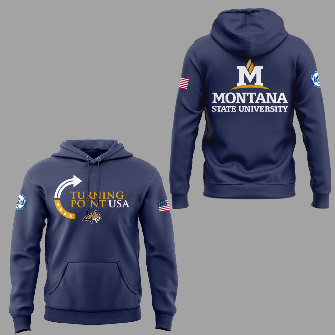 University Of Montana State x Turning Point USA 2025 Hoodie