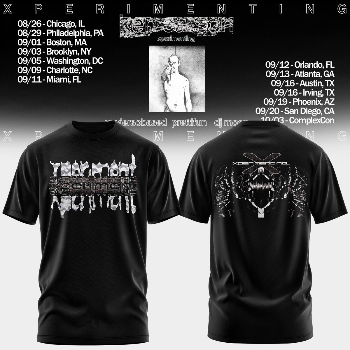 Xperimenting Tour T-shirt