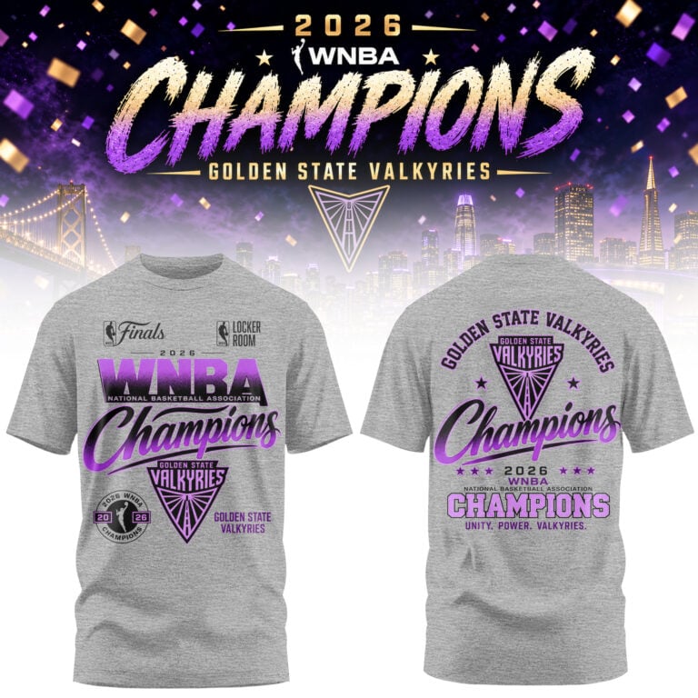 Golden State Valkyries 2026 Champions T-Shirt