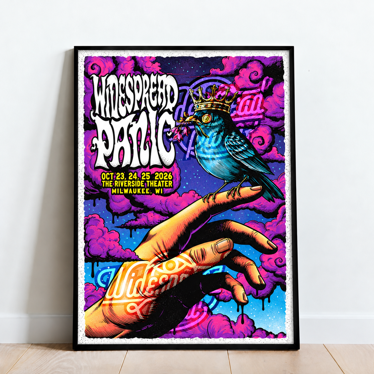 Widespread Panic Milwaukee WI 2026 Event Poster
