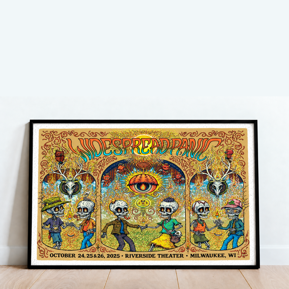 Widespread Panic Milwaukee WI 2026 Event Poster