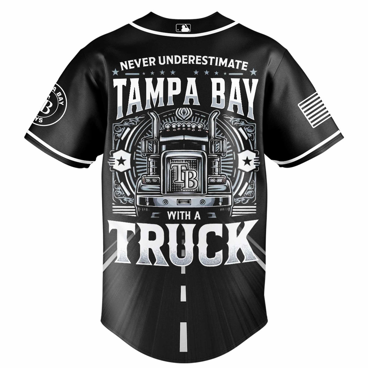 Tampa Bay Rays Nation Truck Driver Appreciation Week Limited Edition Jersey 2025
