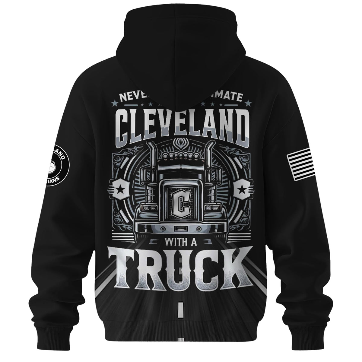 Cleveland Guardians Nation Truck Driver Appreciation Week Limited Edition Hoodie 2025