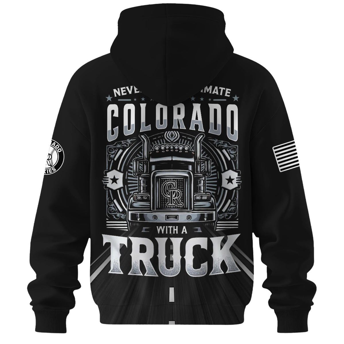 Colorado Rockies Nation Truck Driver Appreciation Week Limited Edition Hoodie 2025