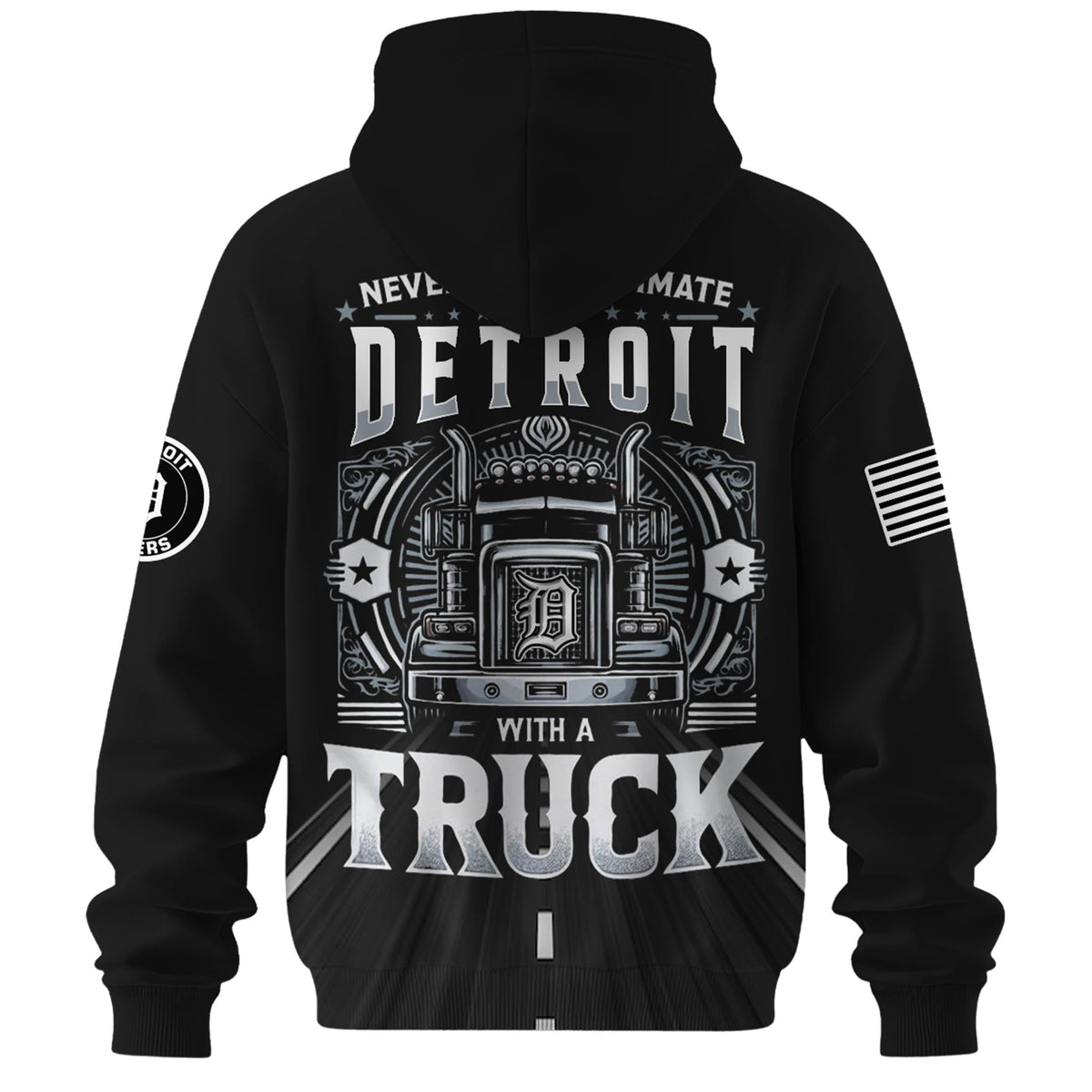 Detroit Tigers Nation Truck Driver Appreciation Week Limited Edition Hoodie 2025