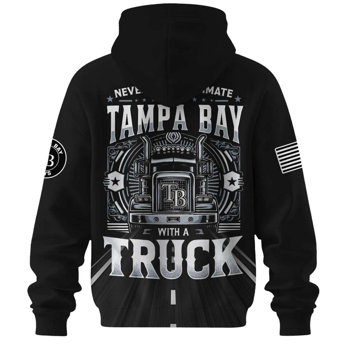 Tampa Bay Rays Nation Truck Driver Appreciation Week Limited Edition Hoodie 2025