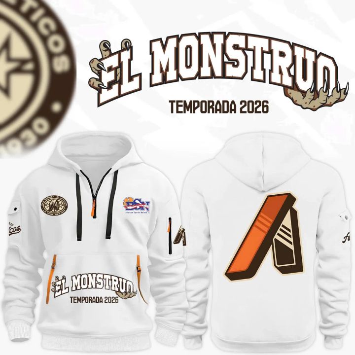 Atléticos 1930 White Quarter New Hoodie