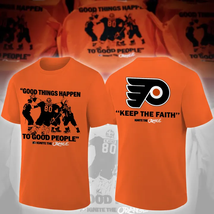 Limited edition " Puck Everybody Flyers " T-shirt