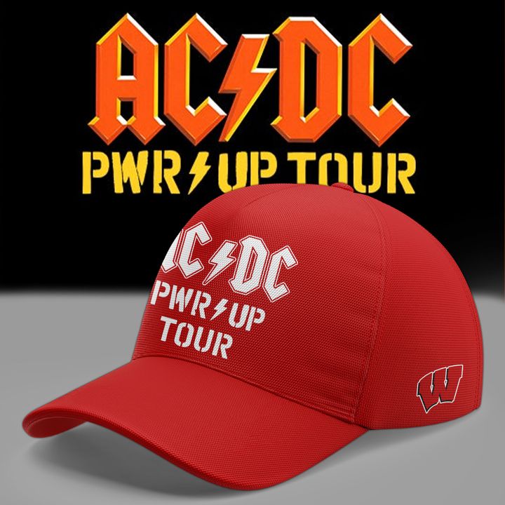 03. New Shirt Wisconsin Football x AC/DC - Power Up Tour 2026 T-Shirt