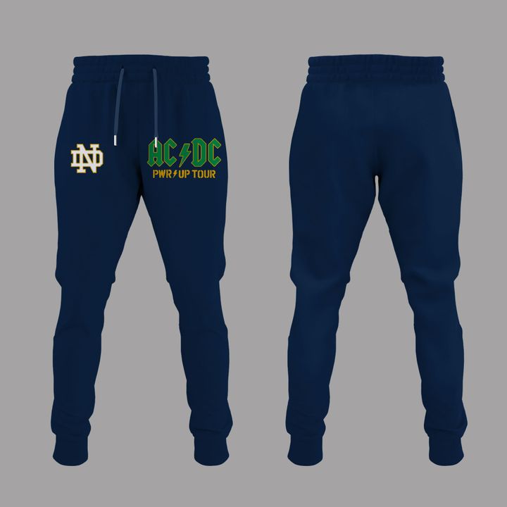 04. Limited Edition AC/DC x Notre Dame Football - Power Up Tour 2026 T-Shirt