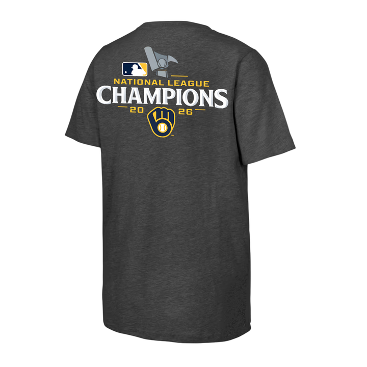 Milwaukee Brewers Fanatics 2026 National League Champions T-Shirt