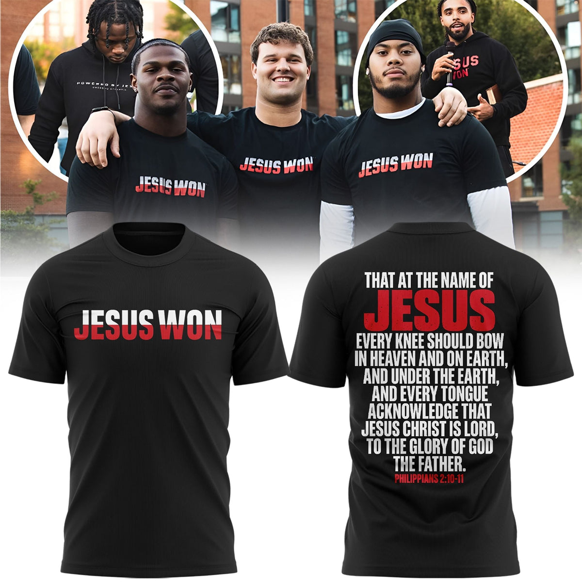 Ohio State Buckeyes JESUS WON T-shirt 2026