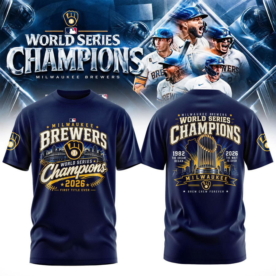05.Milwaukee Brewers World Series Champions 2026 T-Shirt