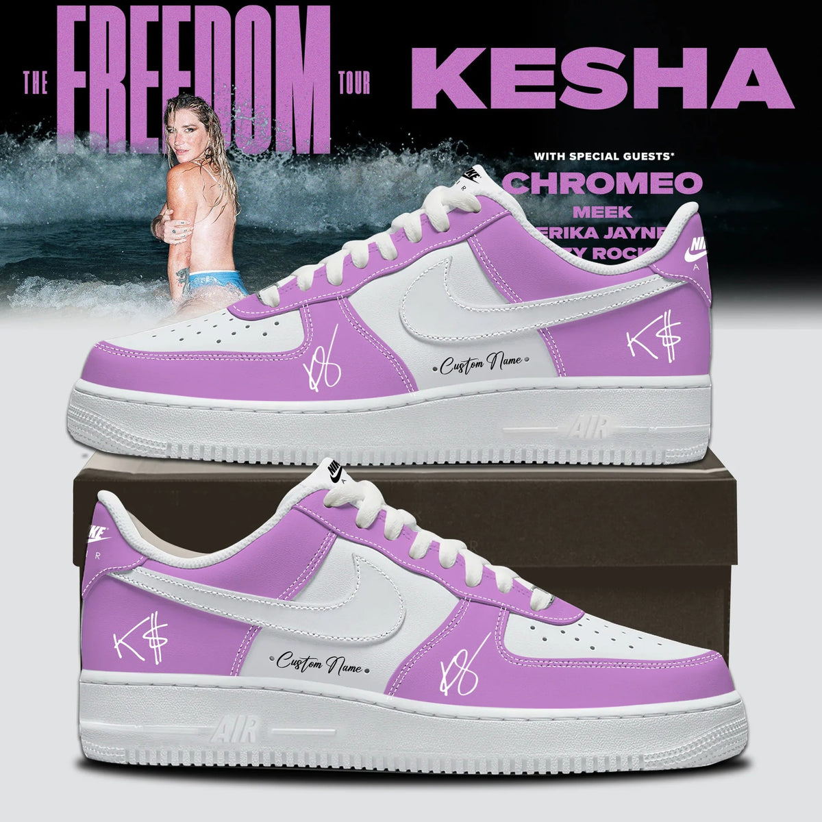 Kesha x The Freedom Tour 2026 Shoes Limited Edition