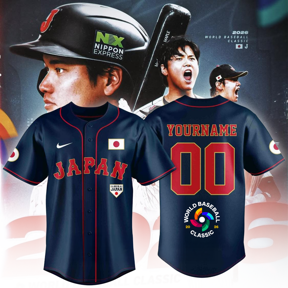 日本野球 2026年ワールド・ベースボール・クラシック レッド