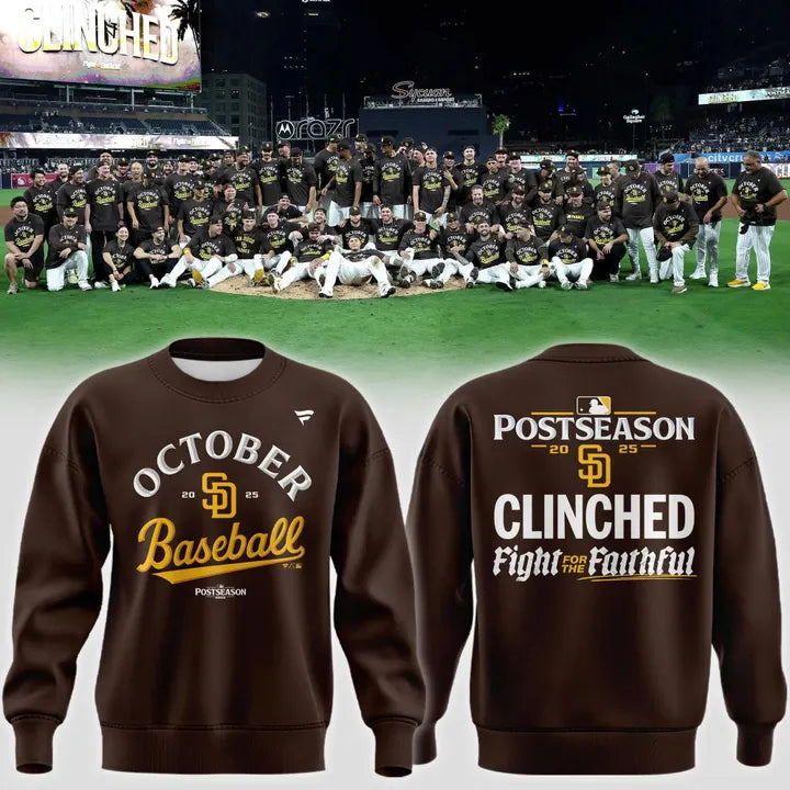 San Diego Padres October 2025 Postseason Sweatshirt