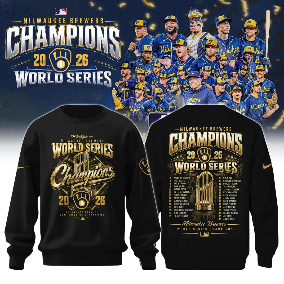 MIL Champions 2026 Sweatshirt Limited Edition + Selling Out Fast