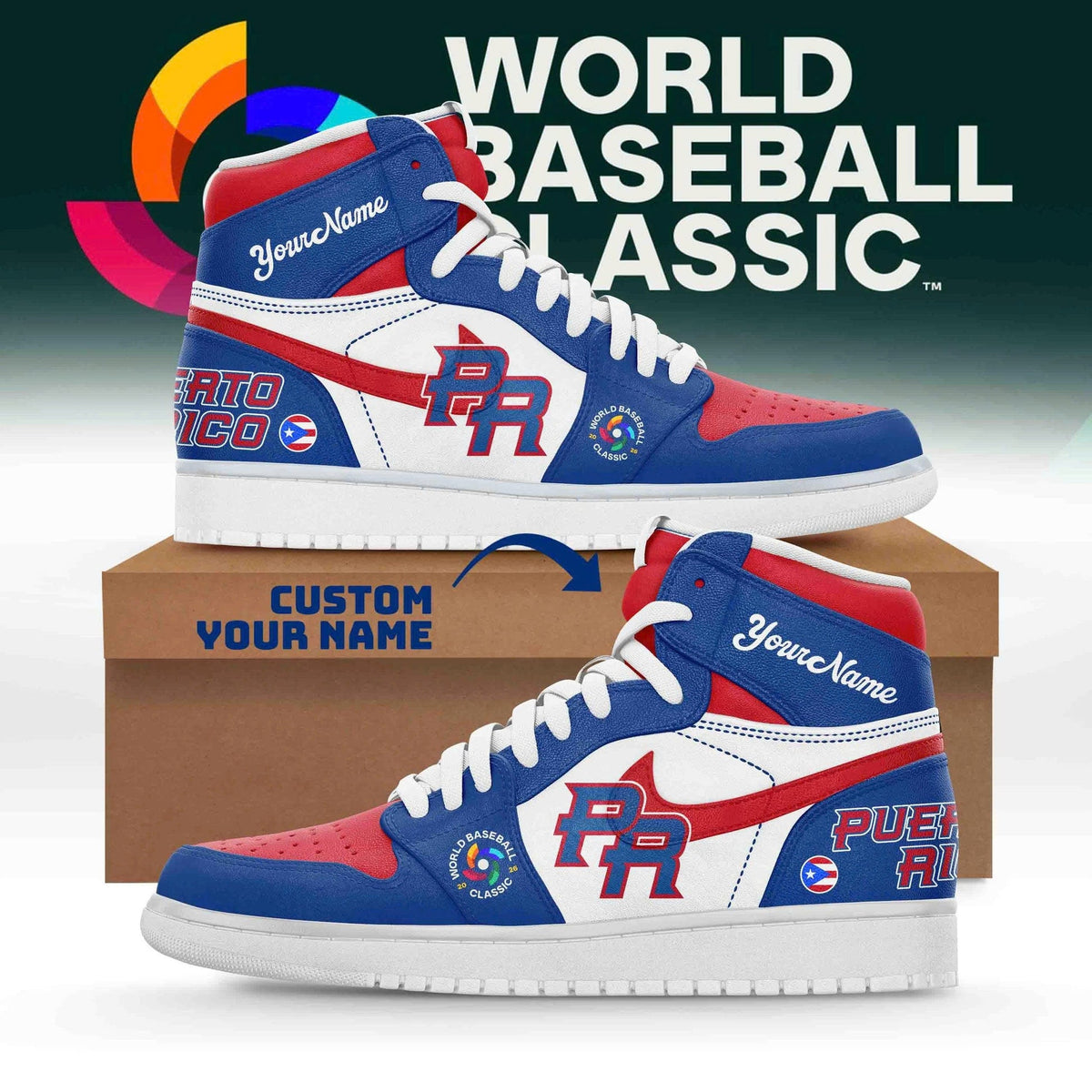 Puerto Rico World Baseball Classic 2026 Shoes