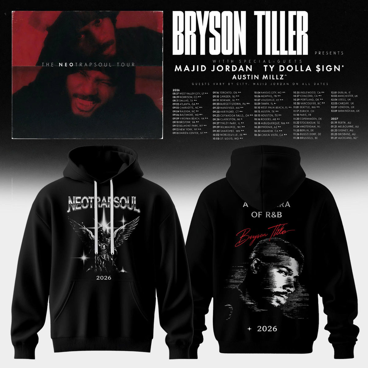 THE NEOTRAPSOUL TOUR 2026 Hoodie