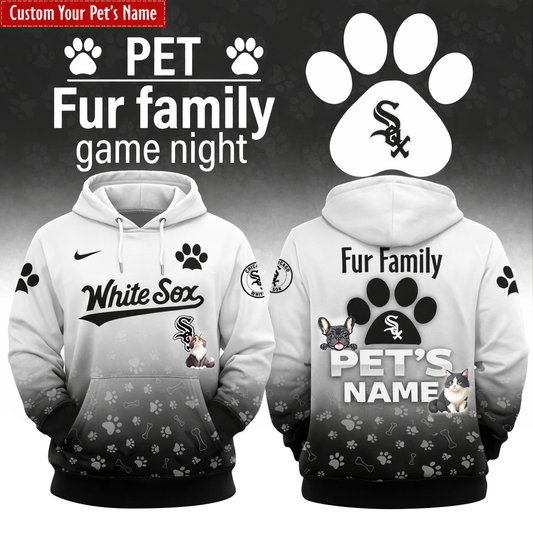CW Sox x Fur Family Pet Game Night 2026 Hoodie Limited Edition + Selling Out Fast