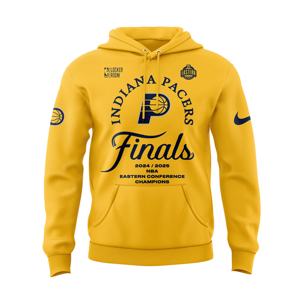 Indiana Pacers EASTERN CONFERENCE CHAMPIONS 2025 Hoodie