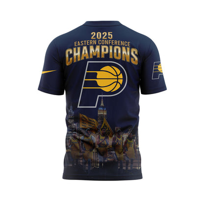 Indiana Pacers EASTERN CONFERENCE CHAMPIONS 2025 T-Shirt