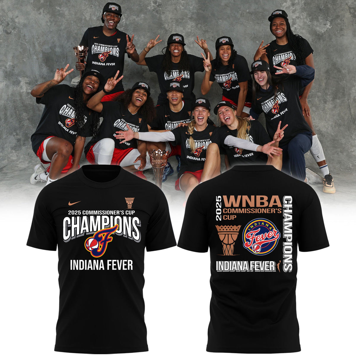Special Edition 2025 WNBA Commissioners Cup Champions T-Shirt