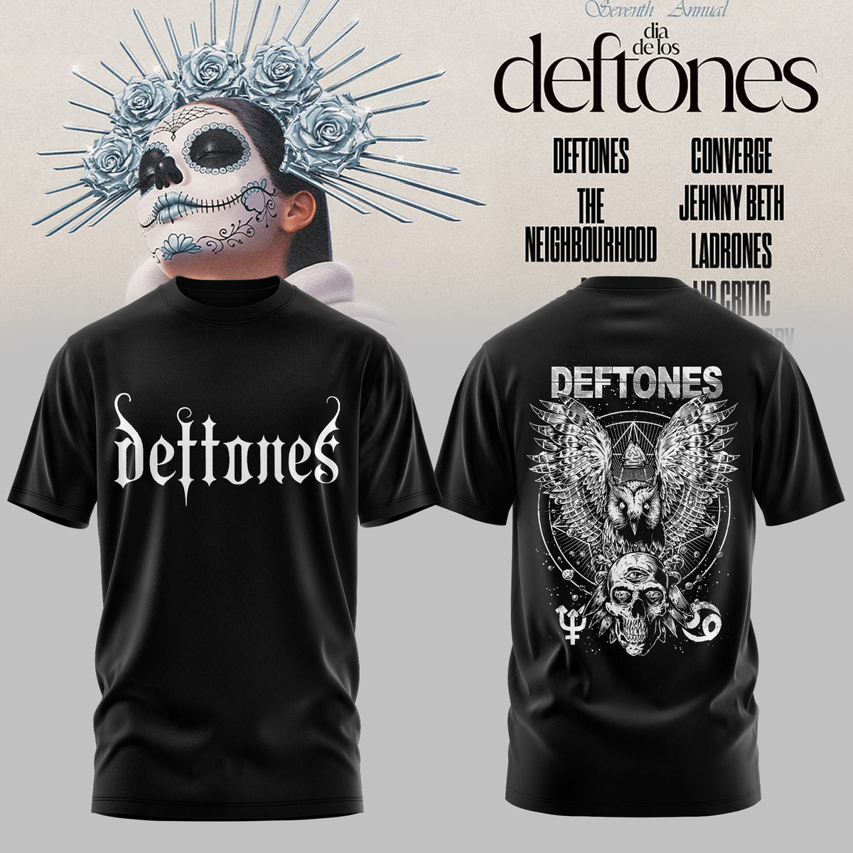 Dia De Los Deftones 2026 T-shirt