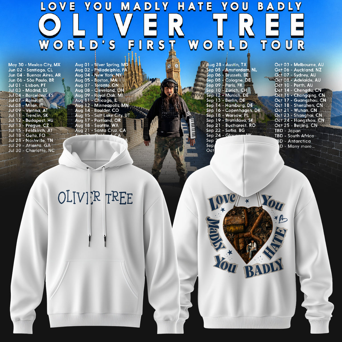 World Tour Chaos Hoodie