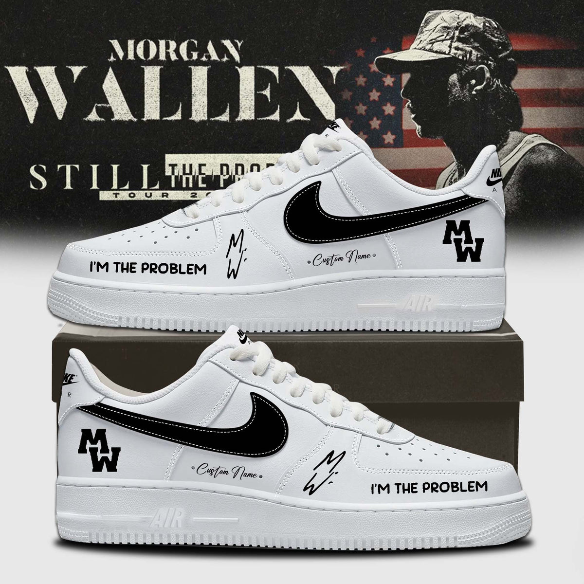 _,Morgan Wallen Still The Problem Tour Shoes