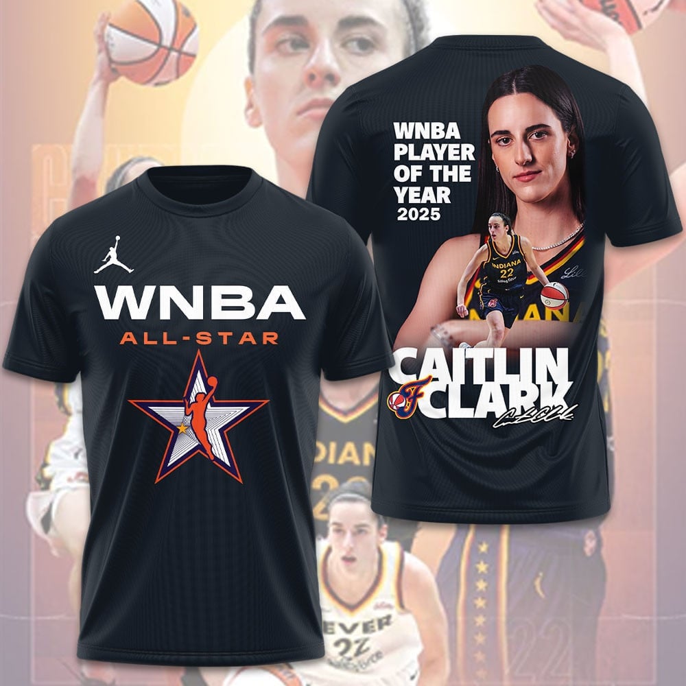 Caitlin Clark x Indiana Fever 3D Tshirt