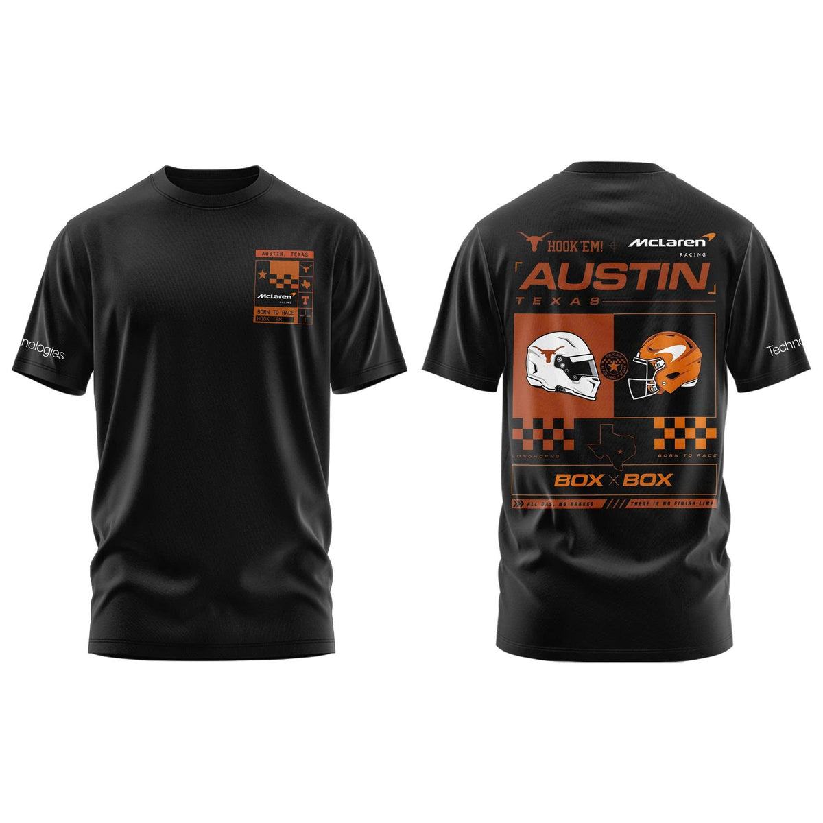 Texas Longhorns x McLauren Outerstuff Finish Line Tshirt