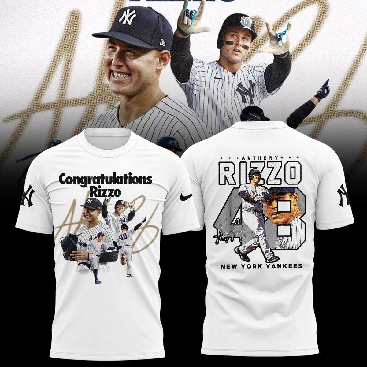 New York Yankees Legend Anthony Rizzo T-Shirt