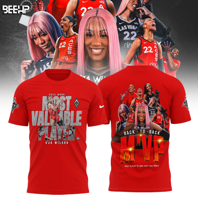 LAS VEGAS ACES A'JA WILSON 2025 MVP T-Shirt