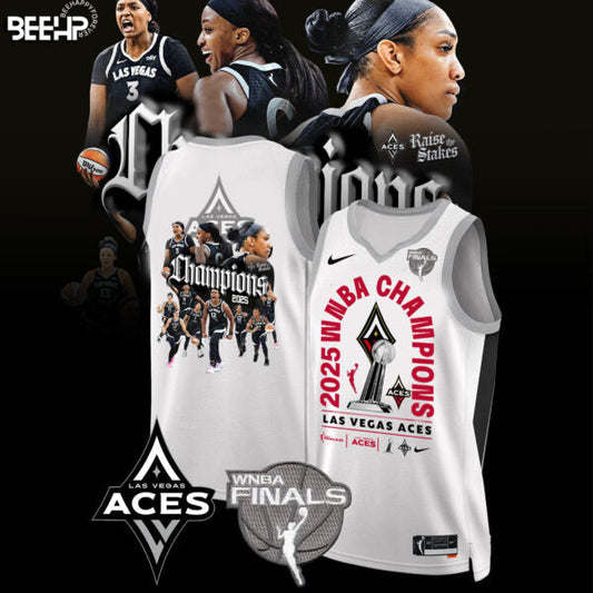 Las Vegas Aces 2025 WNBA Champions Basketball Jersey