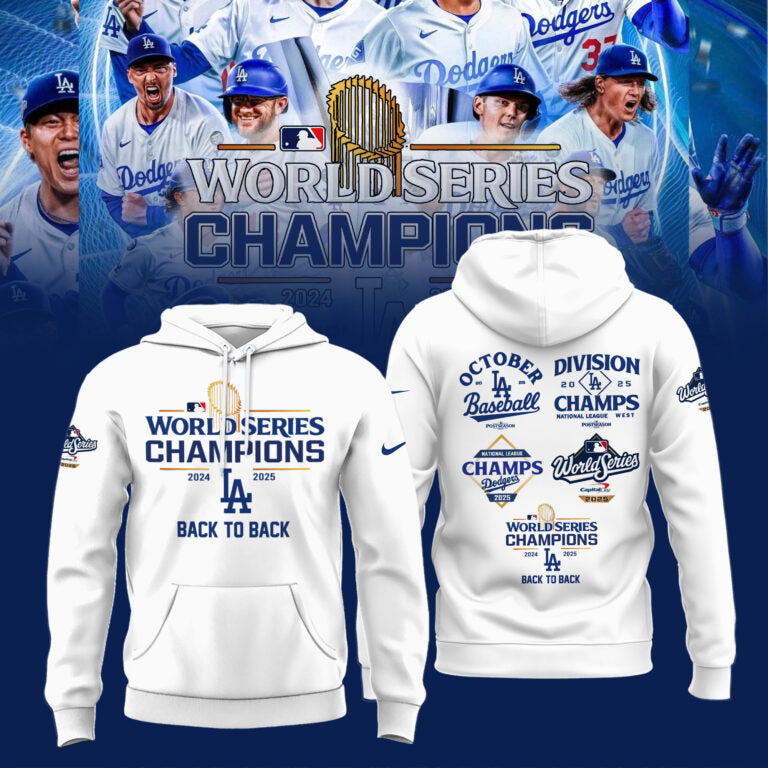 LA Dodgers – 2025 World Series Champions Limited Edition Combo Hoodie