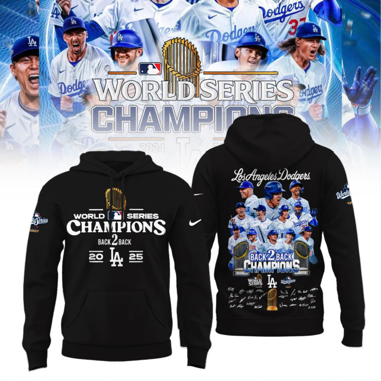 LA Dodgers – 2025 World Series Champions Limited Edition Combo Hoodie
